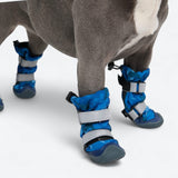 Flex Shell Waterproof Dog Boots - Blue Camo
