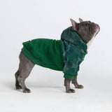 Forest Camo Dog Hoodie