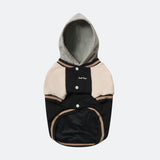 Dog Varsity Jacket - Black