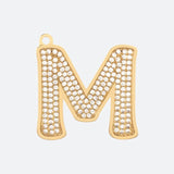Letter Dog Tag 'M'