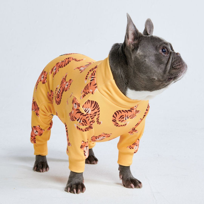 Pyjama pour Chien - Tigre - Jaune
