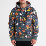 Halloween Grey Hoodie