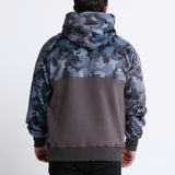 Grey Camo Human Hoodie