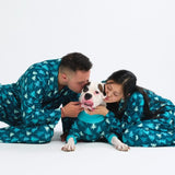 Dog Christmas Pajama - Pine Trees