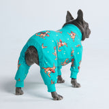 Pijama para Perro - Canguro Boxeo - Azul