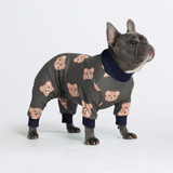 Bear Black PJ||size:L,XL