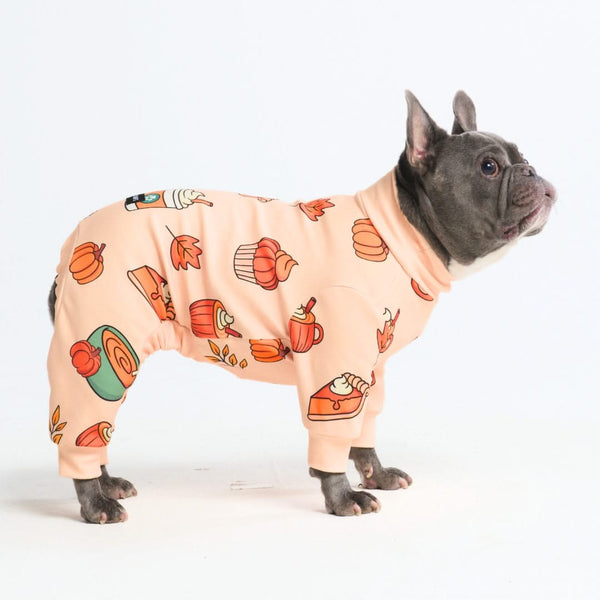 Pijama para Perros - Especias de calabaza