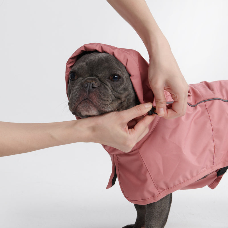 Breatheshield™ Dog Raincoat - Sea Pink