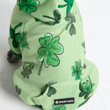 Sweat à capuche pour chien St. Patty's - Vert clair