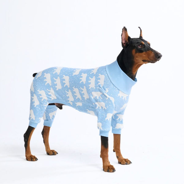 Pijama para Perros - Oso polar nevado