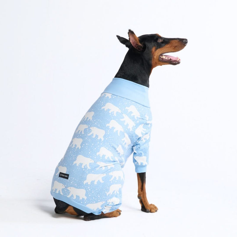 Pyjama pour chien - Ours polaire enneigé