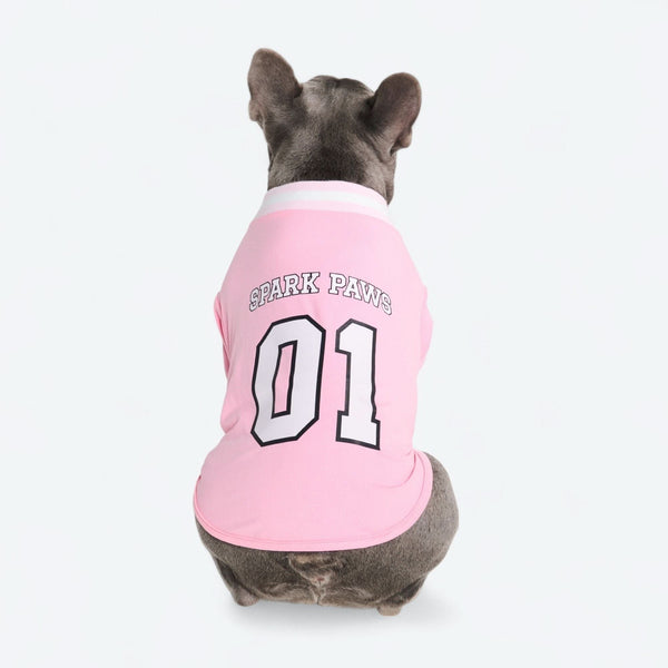 Football Mesh Jersey - Pink