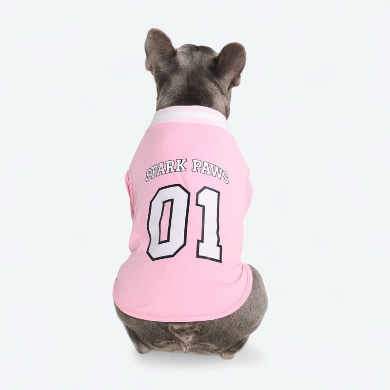 Football Mesh Jersey - Pink