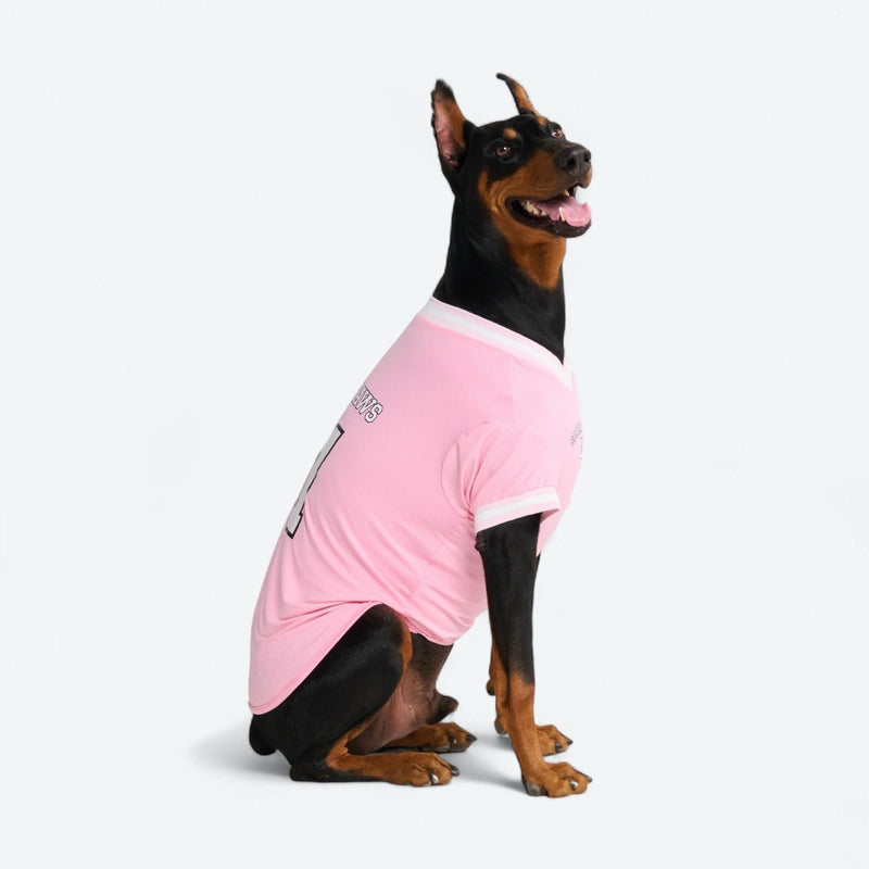 Football Mesh Jersey - Pink