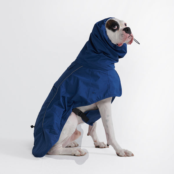 ブレスシールド™ 犬用レインコート - ロイヤルブルー