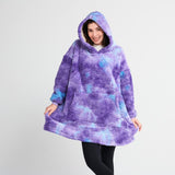 Fluffdreams Oversized Human Hoodie - Berrylicious