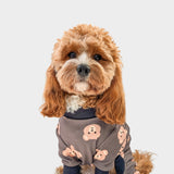 Dog Pajama - Bear Black