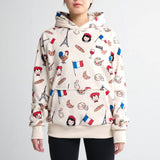 La felpa per umani Francia – Beige