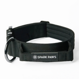Collar táctico para perros - Negro