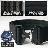 Collar táctico para perros - Negro