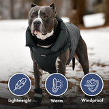 Black PuffShield Jacket||size:S,M,L,XL,2XL,3XL,4XL