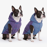 Purple and Blue Reversible Jacket||size:L