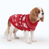 Dasher Red Dog Sweater||size:L