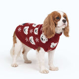 Polar Bear Dog Sweater||size:L