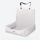 Frostcore™ Verkoelend Autostoelbed voor Honden - Waffle Grey