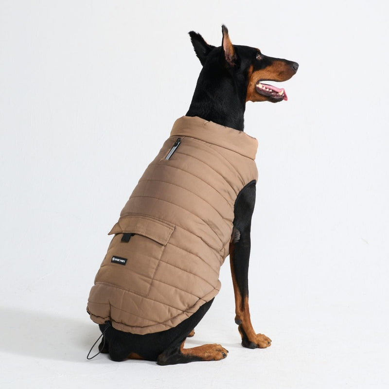 Giacca impermeabile WarmShield - Marrone
