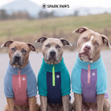 Blue Rose Plush Fleece Dog Sweater||size:S,M,L,XL,2XL,3XL,4XL