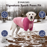 Pink Plush Fleece Dog Sweater||size:S,M,L,XL,2XL,3XL,4XL