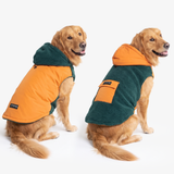 Green and Orange Reversible Jacket||size:3XL