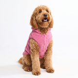 Dark Pink Sherpa Jacket||size:3XL