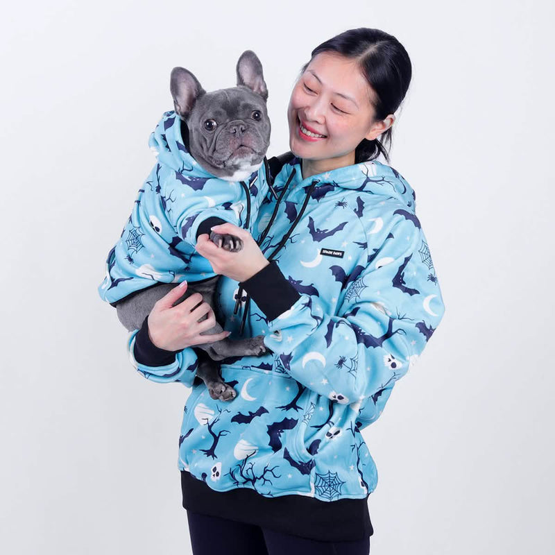 Halloween Teal Hoodie