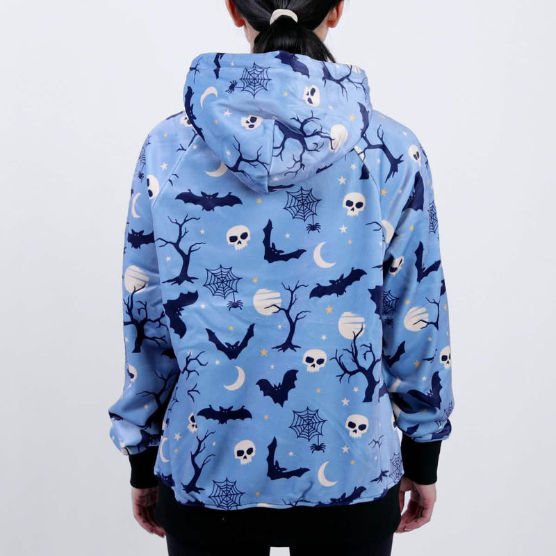 Halloween Blue Hoodie