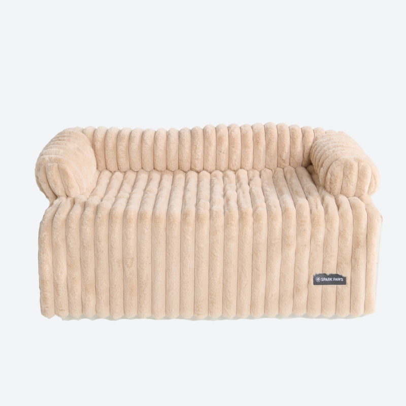 Beige Lux Couch Bed