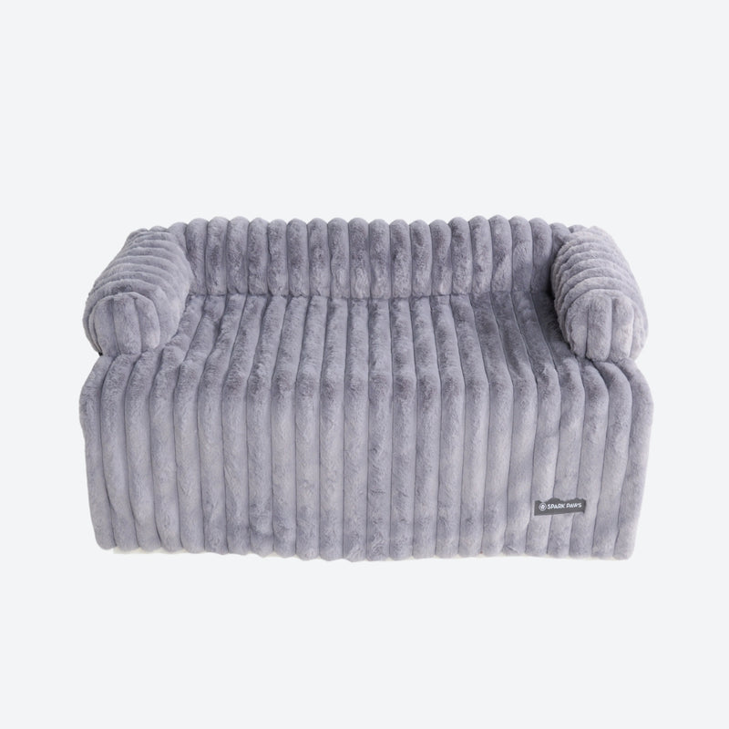 Grey Lux Couch Bed