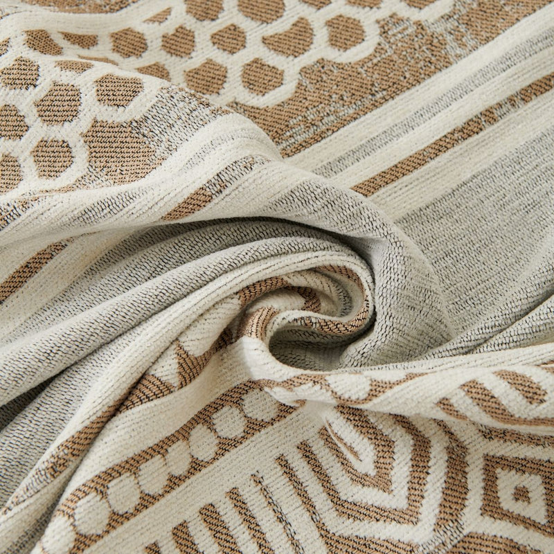 Mosaic Beige Couch Cover