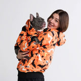 Halloween Dog & Human Matching Hoodie Set – Orange