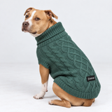 Pine Green Cableknit||size:4XL