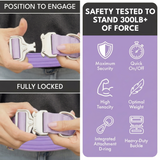 Collar Táctico para Perro - Lila