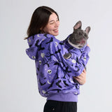 Halloween Dog & Human Matching Hoodie Set – Purple