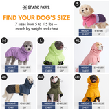 Dog Raincoat - Neon White Navy||size:S,M,L,XL,2XL,3XL,4XL