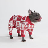 Pigiama di Natale per cane - Patchwork Festivo