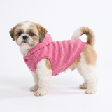 Dark Pink Sherpa Jacket||size:M