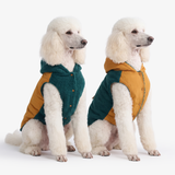 Green and Orange Reversible Jacket||size:2XL