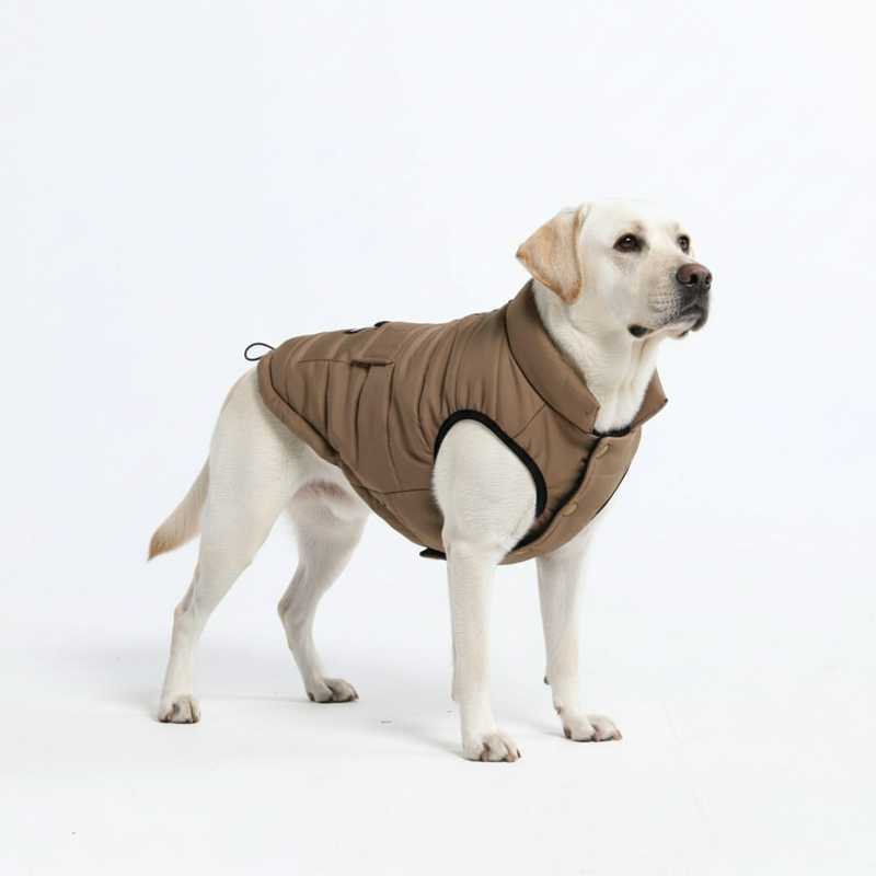 Giacca impermeabile WarmShield - Marrone