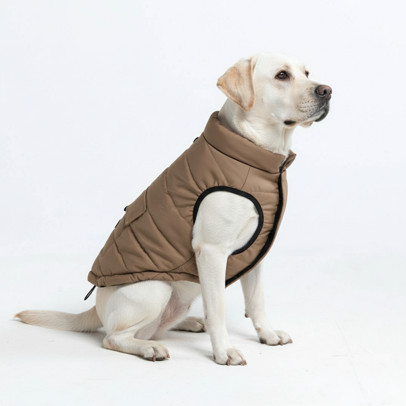 Giacca impermeabile WarmShield - Marrone