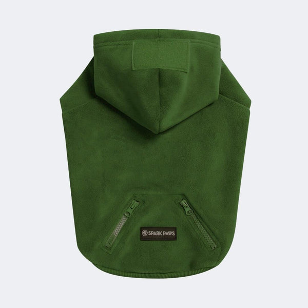 Sudadera con capucha para perro CozyFlex Utility - Verde
